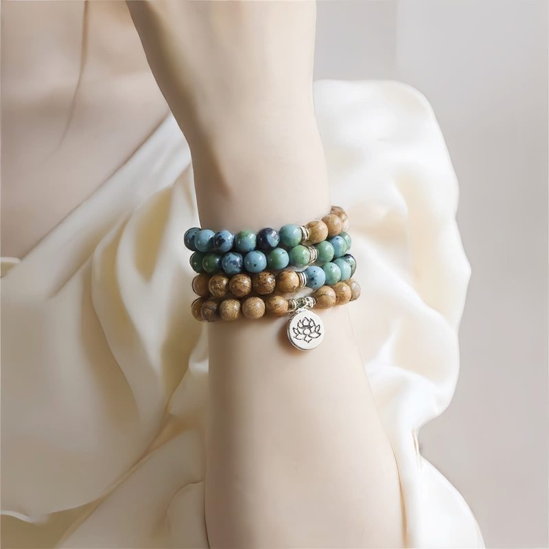 Tibetan Bodhi Seed 108 Healing Mala Tibetan Bodhi Seed 108 Healing Mala
