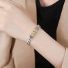 Pulsera Tibetana de Cobre con Mantra Om Mani Padme Hum y Sabiduría Ancestral Tibetan Copper Wisdom Bracelet with Om Mani Padme Hum