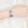 Tibetan Lotus White Copper Bracelet Tibetan Lotus White Copper Bracelet