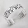 Tibetan Lotus White Copper Bracelet Tibetan Lotus White Copper Bracelet