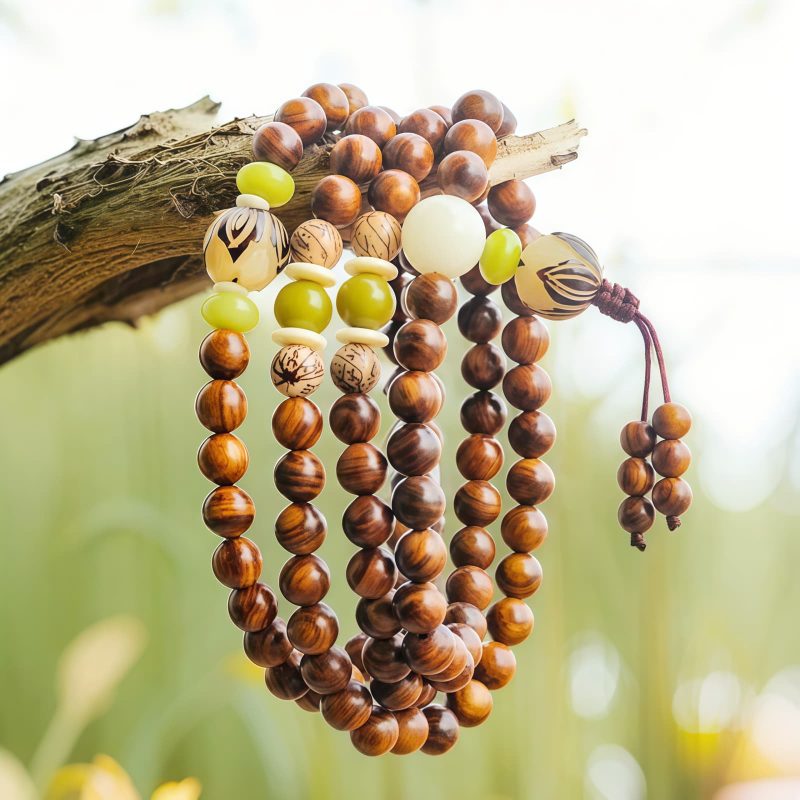 Tibetan Rosewood Mala Protection Bracelet Tibetan Rosewood Mala Protection Bracelet