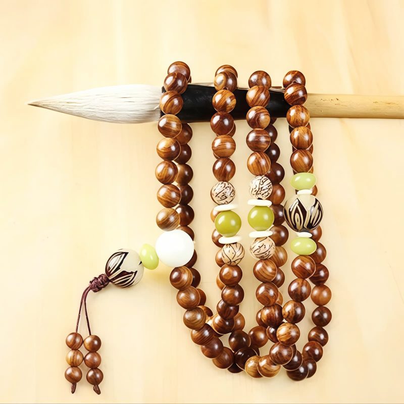 Tibetan Rosewood Mala Protection Bracelet Tibetan Rosewood Mala Protection Bracelet
