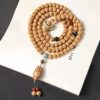 Bodhi Seed Three-eyed Dzi Bead Wealth Bracelet Bodhi Seed Three-eyed Dzi Bead Wealth Bracelet