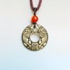 Gold Sheen Obsidian Pixiu Wealth Necklace Gold Sheen Obsidian Pixiu Wealth Necklace