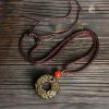 Gold Sheen Obsidian Pixiu Wealth Necklace Gold Sheen Obsidian Pixiu Wealth Necklace