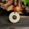 Gold Sheen Obsidian Pixiu Wealth Necklace Gold Sheen Obsidian Pixiu Wealth Necklace