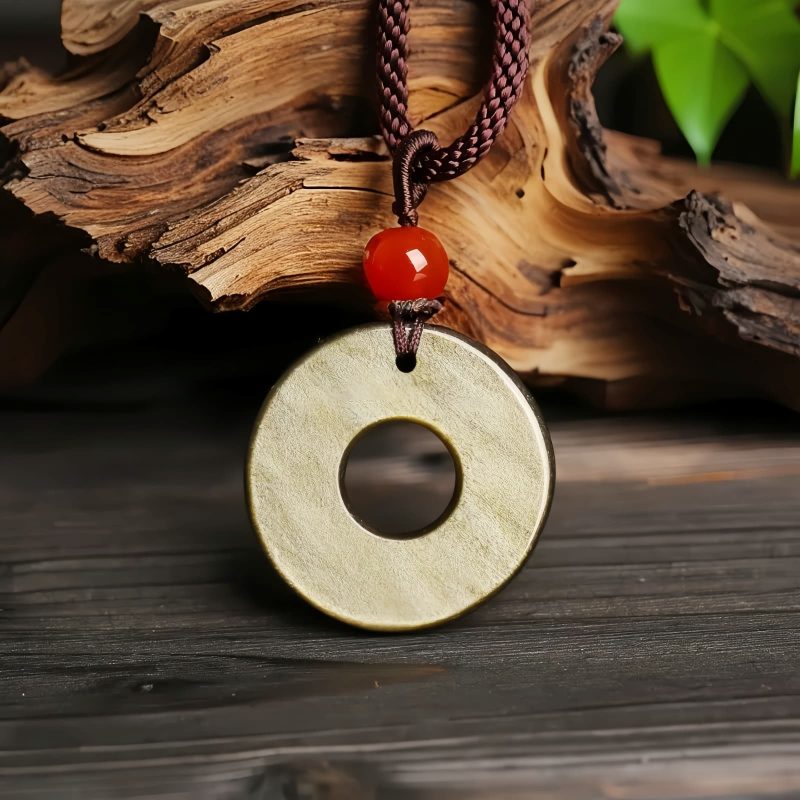 Gold Sheen Obsidian Pixiu Wealth Necklace Gold Sheen Obsidian Pixiu Wealth Necklace