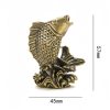 Brass Koi Fish Prosperity Sculpture Brass Koi Fish Prosperity Sculpture