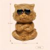 Green Sandalwood Tiger Desk Decoration Green Sandalwood Tiger Desk Decoration