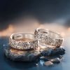 Copper Vintage Auspicious Clouds Luck Ring Copper Vintage Auspicious Clouds Luck Ring