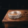 Copper Vintage Auspicious Clouds Luck Ring Copper Vintage Auspicious Clouds Luck Ring