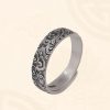 Copper Vintage Auspicious Clouds Luck Ring Copper Vintage Auspicious Clouds Luck Ring