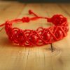 Pulsera Tibetana de Ágata Roja para la Confianza y la Energía Tibetan Red Agate Confidence Energy Bracelet