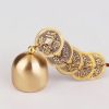 Brass Feng Shui Bell for Wealth and Luck Brass Feng Shui Bell for Wealth and Luck