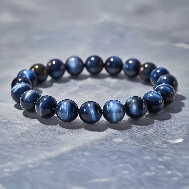 Tibetan Blue Tiger Eye Balance Energy Bracelet Tibetan Blue Tiger Eye Balance Energy Bracelet