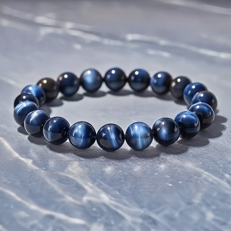 Tibetan Blue Tiger Eye Balance Energy Bracelet Tibetan Blue Tiger Eye Balance Energy Bracelet