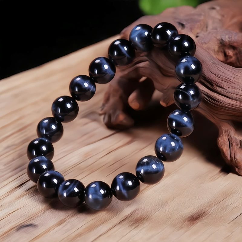 Tibetan Blue Tiger Eye Balance Energy Bracelet Tibetan Blue Tiger Eye Balance Energy Bracelet