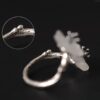 Schutzring Pflaumenblüte aus 925er Silber 925 Silver Plum Blossom Protection Ring - 8