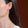 Schmuckset aus Hetian-Jade & Lotus: Ring & Ohrringe Hetian Jade Lotus Luck Ring & Earrings Set - 10