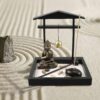 Buddha Resin Peace Zen Garden Set - 2