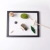 Zen Garden Koi Fish Decoration with Bridge and Grass - 6