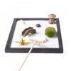 Zen Garden Koi Fish Decoration with Bridge and Grass - 5