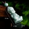 Natural Jade Buddha Amulet Necklace Natural Jade Buddha Amulet Necklace - 7