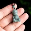 Natural Jade Buddha Amulet Necklace Natural Jade Buddha Amulet Necklace - 5