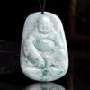 Natural Jade Maitreya Buddha Pendant Necklace Natural Jade Maitreya Buddha Pendant Necklace - 1