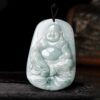 Natural Jade Maitreya Buddha Pendant Necklace Natural Jade Maitreya Buddha Pendant Necklace - 6