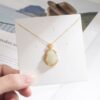 Tibetan White Jade Laughing Buddha Pendant Necklace - 3