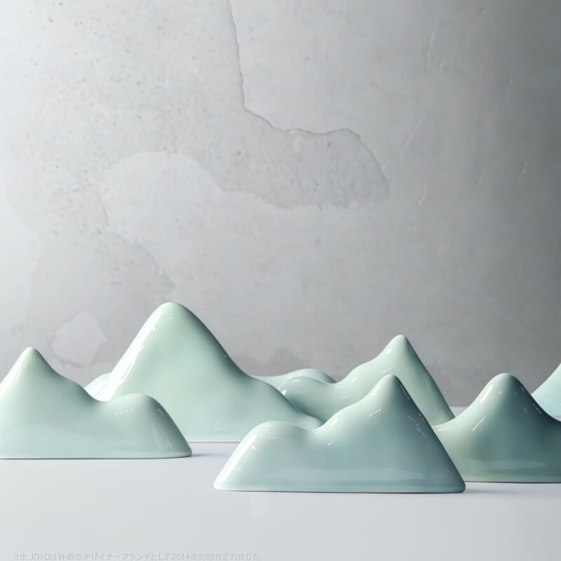 Zen Garden Ceramic Rock Decorations - 17