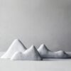 Zen Garden Ceramic Rock Decorations - 2