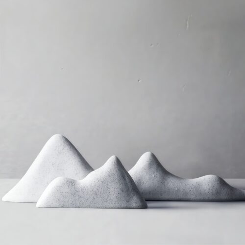 Zen Garden Ceramic Rock Decorations - 2
