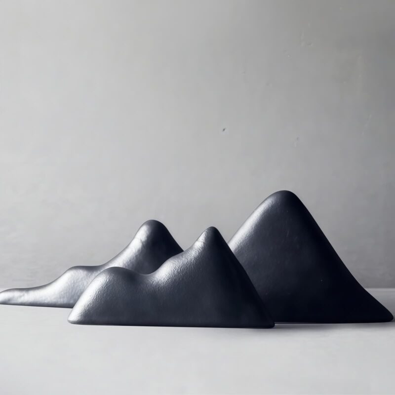 Zen Garden Ceramic Rock Decorations - 11