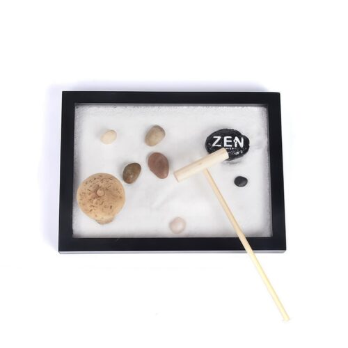 Tibetan Zen Garden Mountain Rocks Decor - 1