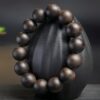 Agarwood 108 Mala Beads Peace Bracelet - 6