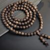Agarwood 108 Mala Beads Peace Bracelet - 10