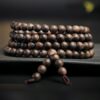 Agarwood 108 Mala Beads Peace Bracelet - 9