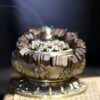 Agarwood Strength Bracelet with Square Beads - 1