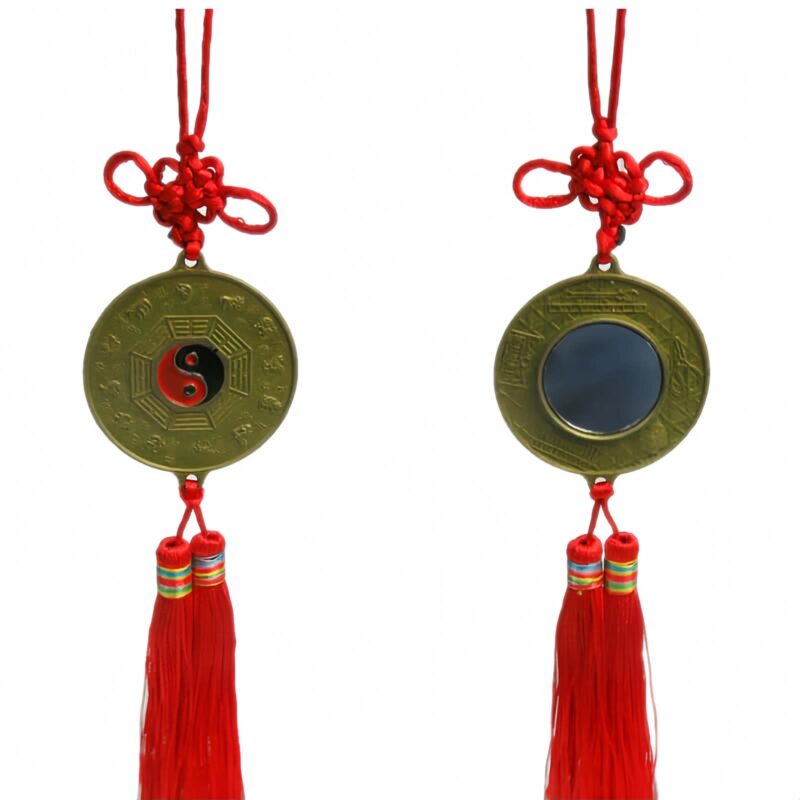 Chinesischer Bagua-Energiespiegel aus Legierung Chinese Alloy Bagua Map Energy Mirror - 3