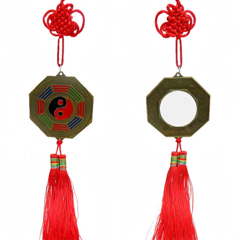 Chinesischer Bagua-Energiespiegel aus Legierung Chinese Alloy Bagua Map Energy Mirror - 15