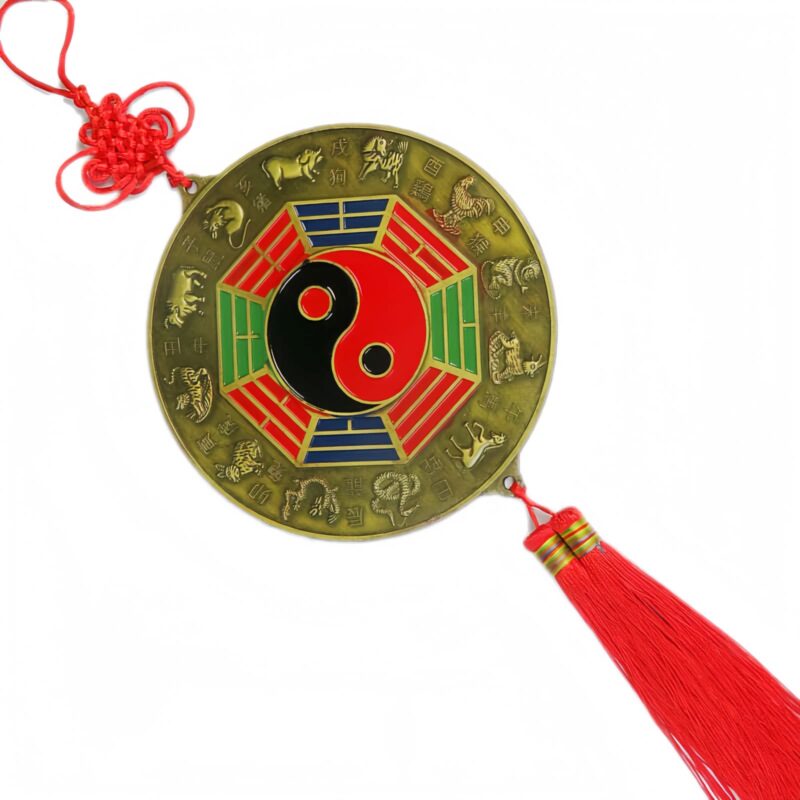 Chinesischer Bagua-Energiespiegel aus Legierung Chinese Alloy Bagua Map Energy Mirror - 11