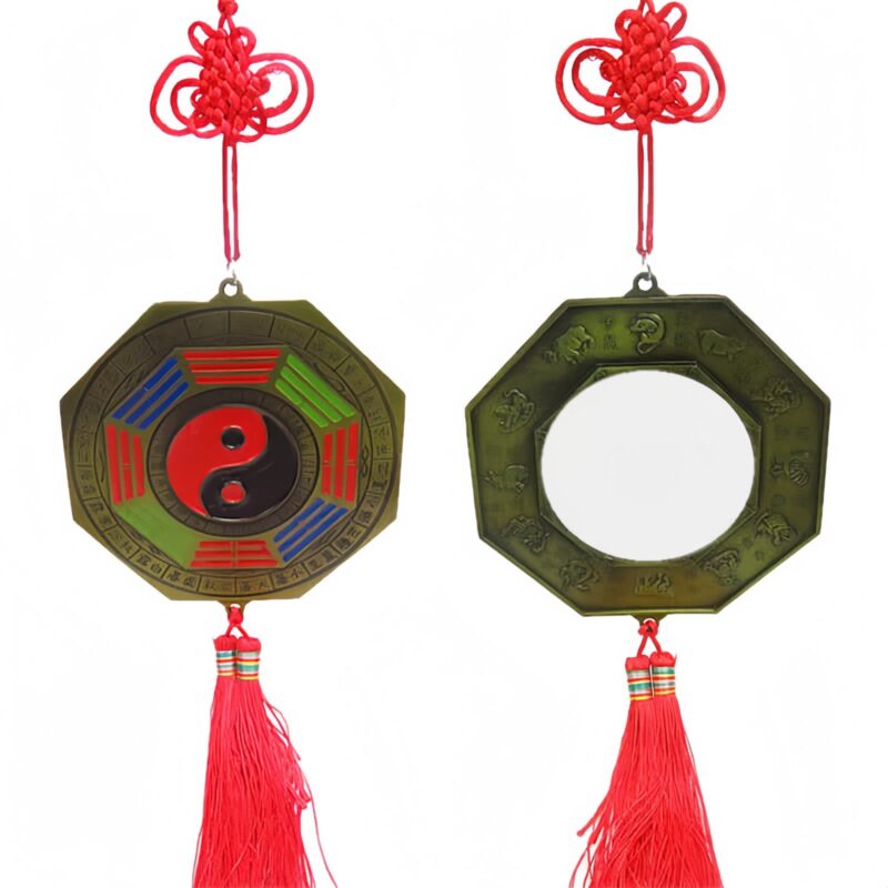 Chinesischer Bagua-Energiespiegel aus Legierung Chinese Alloy Bagua Map Energy Mirror - 22