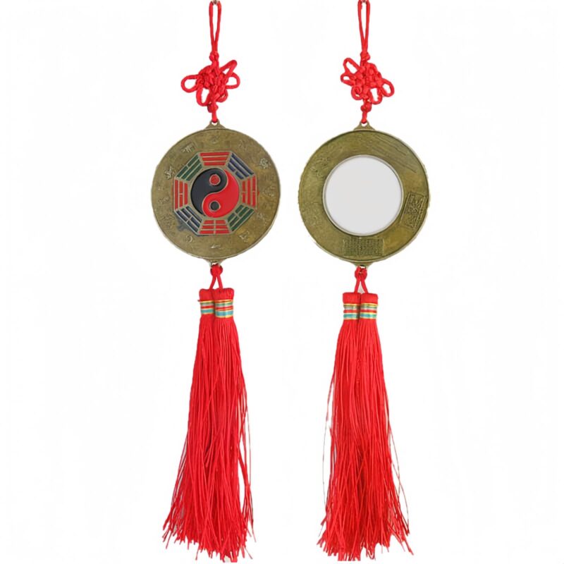 Chinesischer Bagua-Energiespiegel aus Legierung Chinese Alloy Bagua Map Energy Mirror - 7