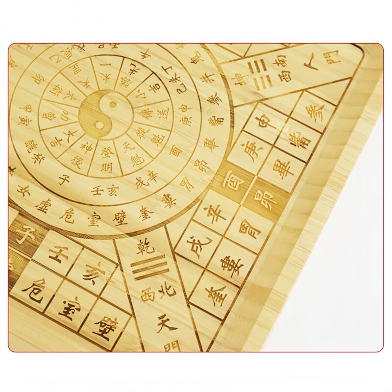 Feng Shui Bambus Bagua Harmonie Karte Feng Shui Bamboo Bagua Harmony Map - 13