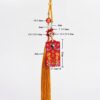 Natürliche Zinnober Yin Yang Auto-Hängedekoration Natural Cinnabar Yin Yang Car Hanging Decoration - 11