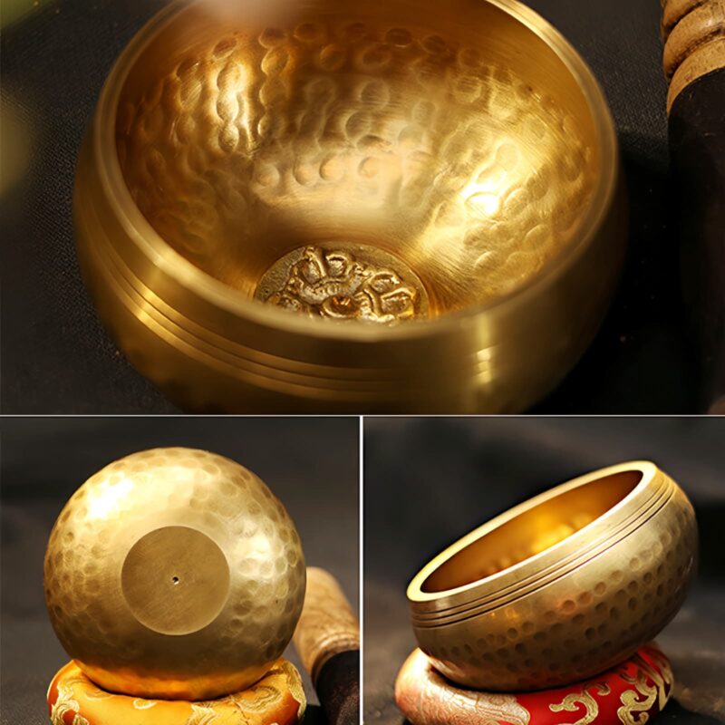 Tibetan Handcrafted Sound Bowl for Relaxation and Mindfulness - 9