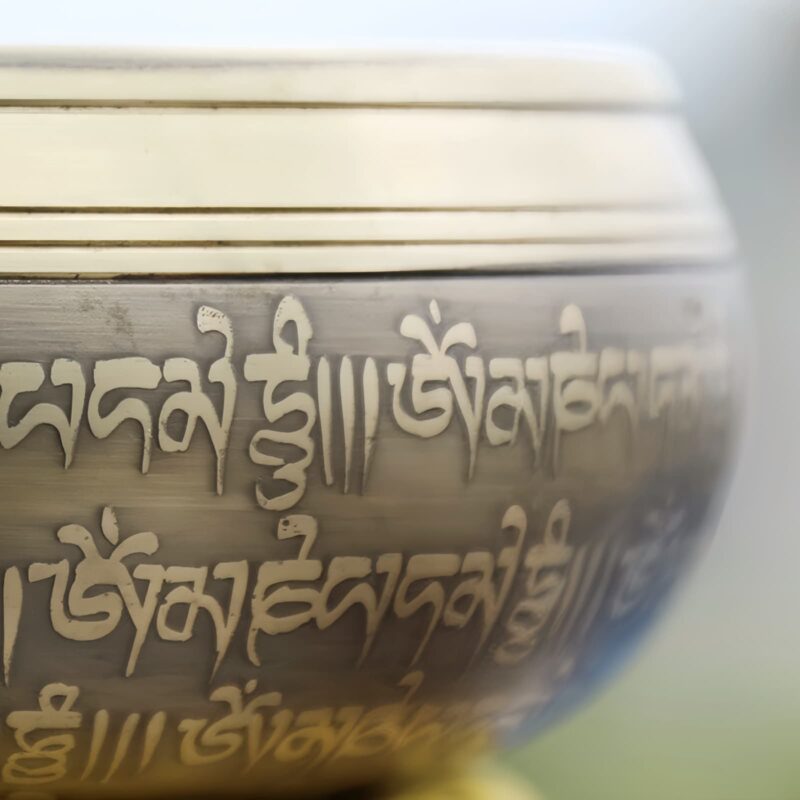 Handgefertigtes tibetisches Klangschalen-Set für Meditation und Fokus Tibetan Handcrafted Sound Bowl Set for Meditation & Focus - 9
