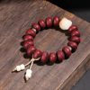 Tibet Bodhi Seed Dzi Dancing Lion Luck Bracelet Tibet Bodhi Seed Dzi Dancing Lion Luck Bracelet